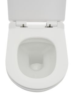 Подвесной унитаз AQUAme AQM2008 с крышкой-сиденьем белый глянцевый